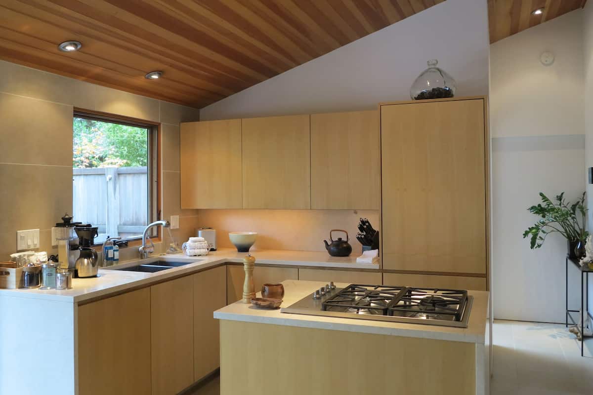 the modern ranch | private kitchen | fridge, microwave, coffee/tea maker, cookware/dishes/utensils