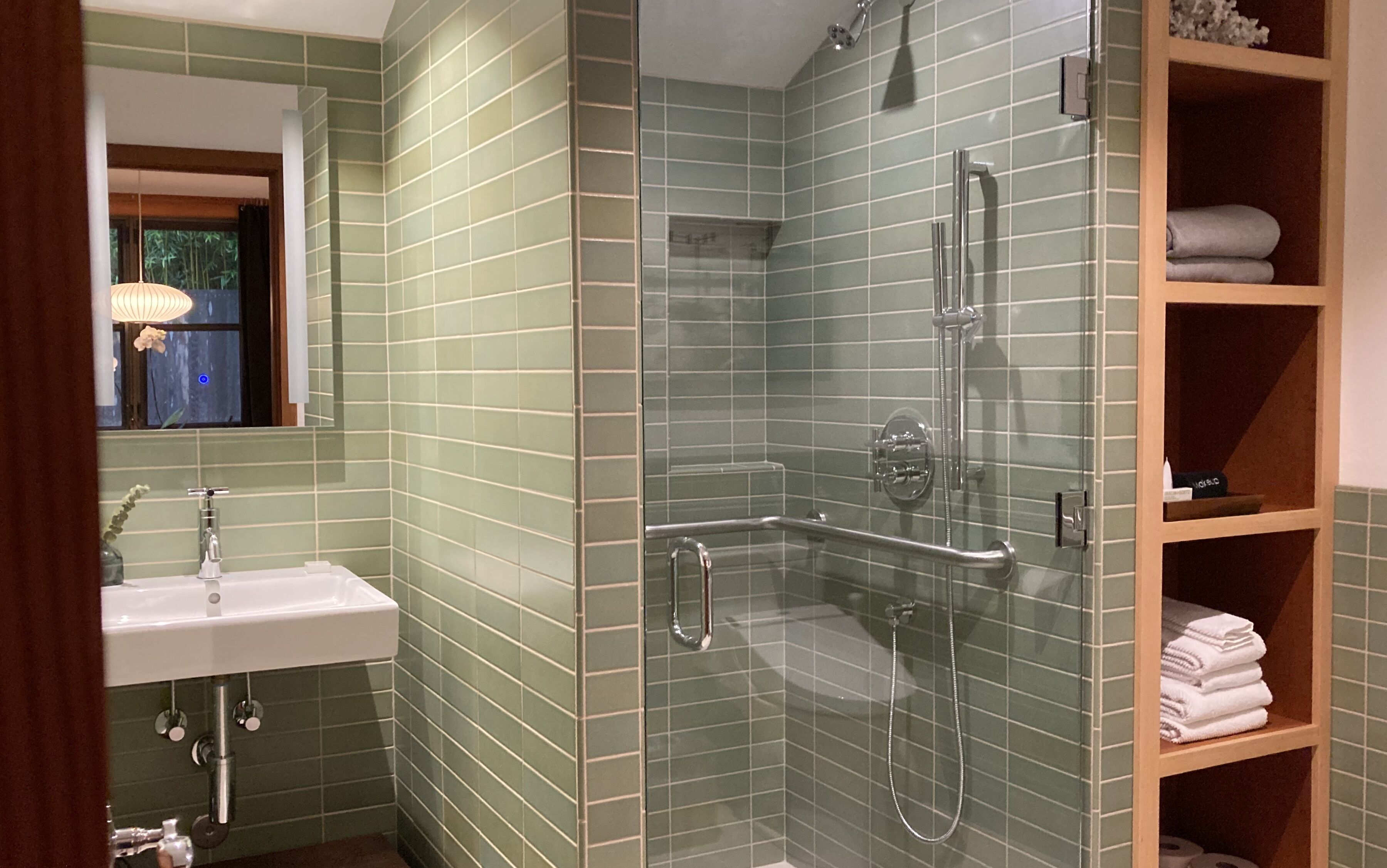 the studio | bathroom shower