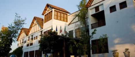 Blick von der Unterkunft