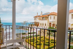 Double or Twin Room, Sea View | View from room - Lagou Raxi Country Hotel (South Pelion)