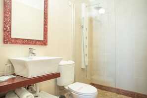 Free toiletries, hair dryer, towels - Lagou Raxi Country Hotel (South Pelion)