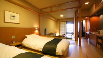 Chambre, non-fumeur (Japanese Western Style, Open-Air Bath)