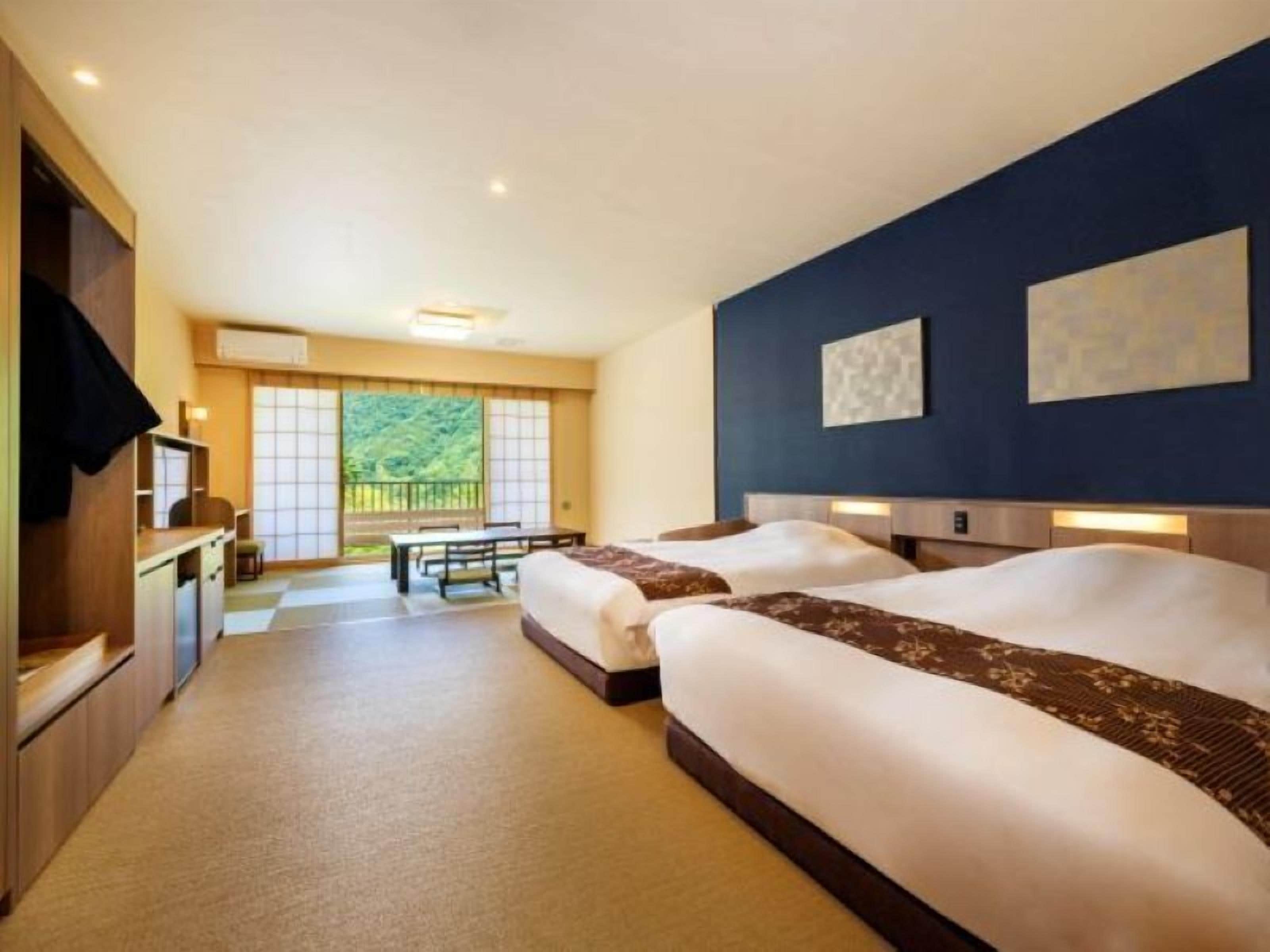 Chambre, non-fumeurs (Suigetsunosho Japanese Western Style) | Décoration personnalisée, espace de travail pour ordinateur portable