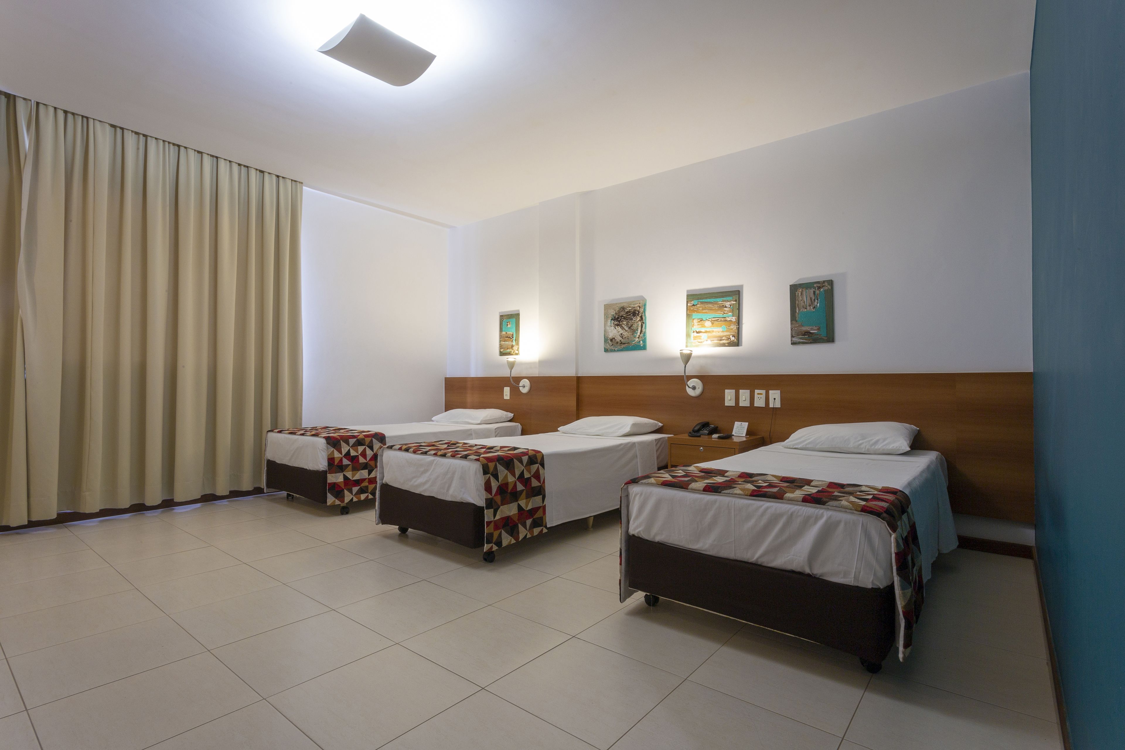 standard triple room | minibar, desk, laptop workspace, blackout curtains