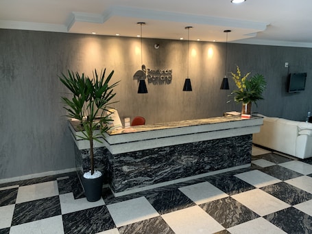 Recepción. Residencial Pantanal Santa Cruz