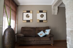 Sala de estar en el lobby