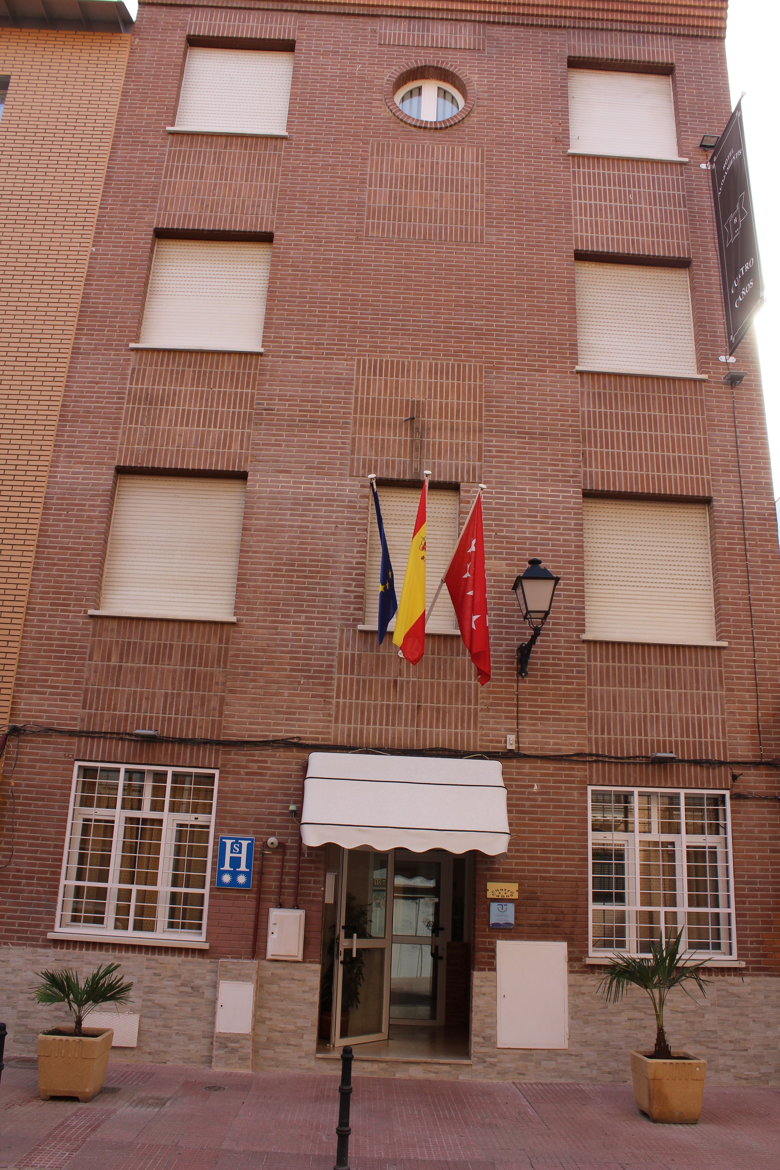 Voorkant van accommodatie