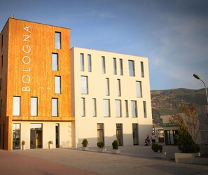 Façade de l’hébergement