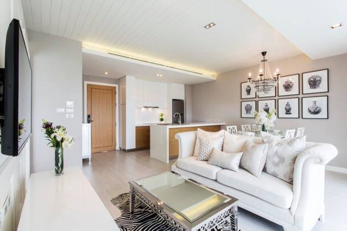 1 Bedroom Vorra Ya Suite | Bộ đồ giường cao cấp, minibar, két bảo mật tại phòng, bàn 
