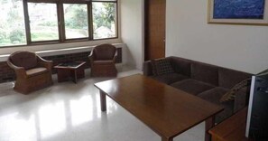 Blick von der Unterkunft