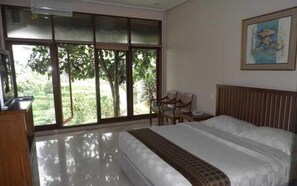 Blick von der Unterkunft