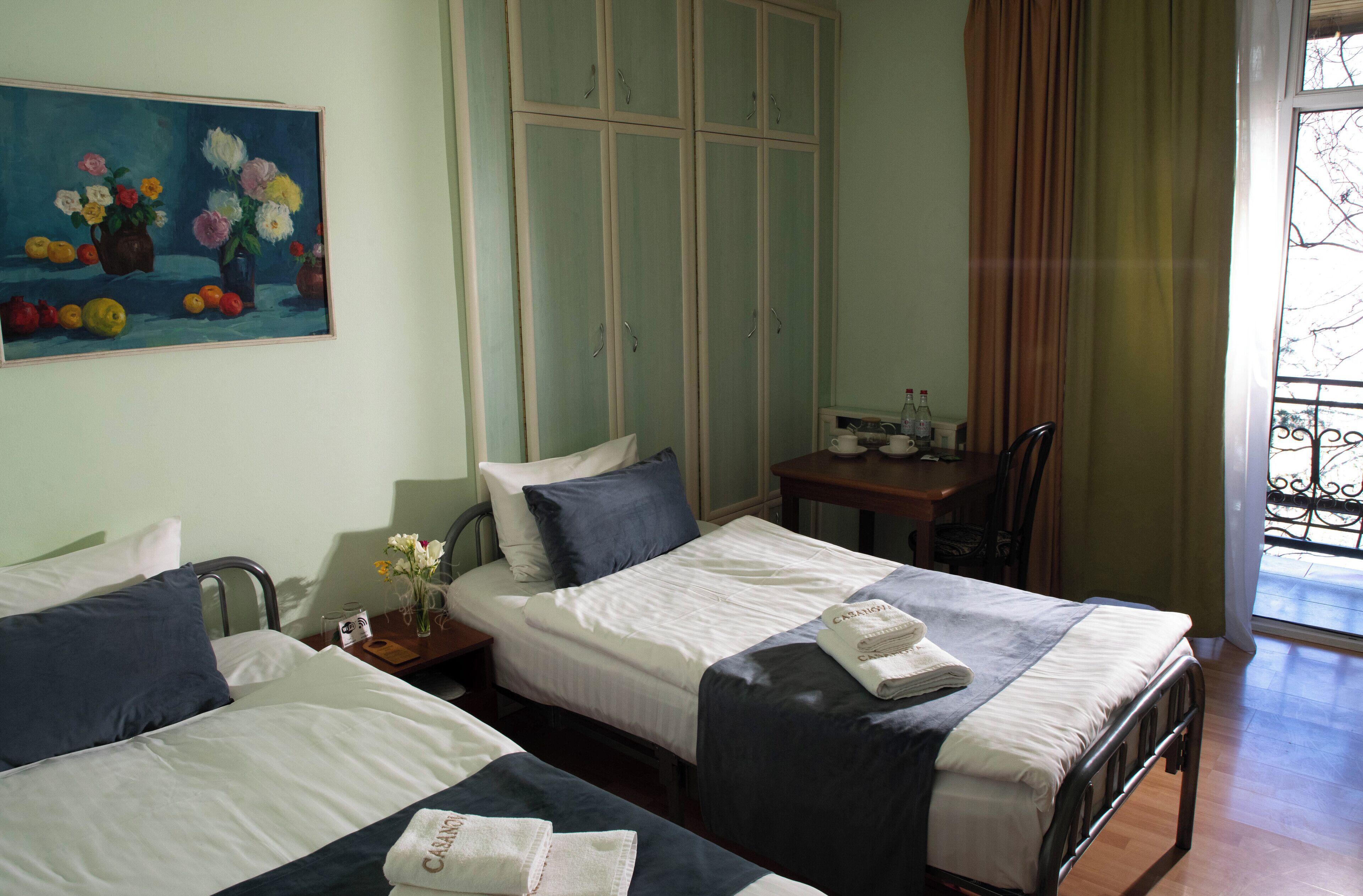 Superior Twin Room, Balcony | Premium bedding, in-room safe, individually furnished, blackout curtains