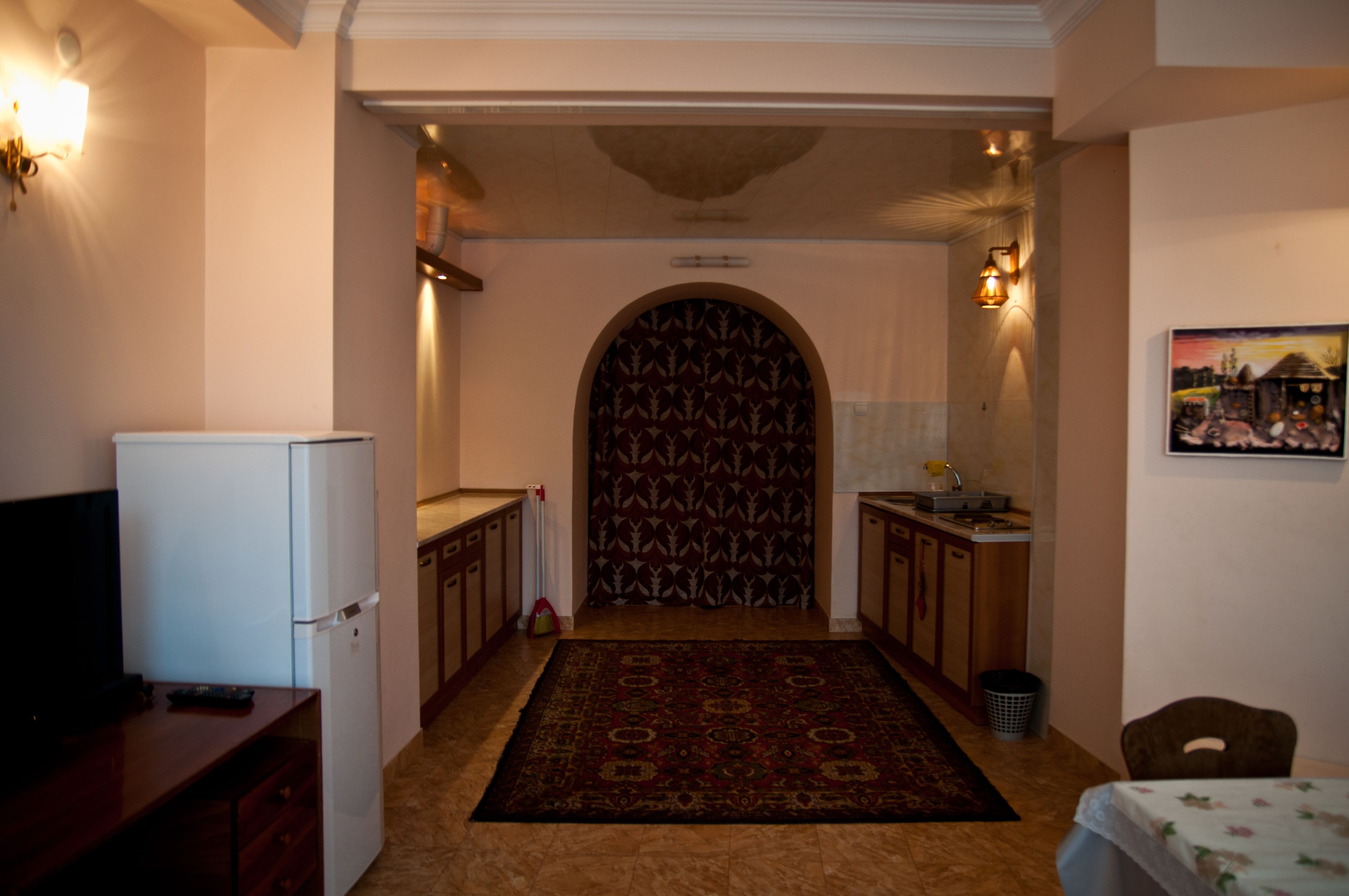 family room, 1 bedroom, balcony | living area | tv, dvd player