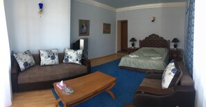 Junior-Suite, Balkon, Bergblick