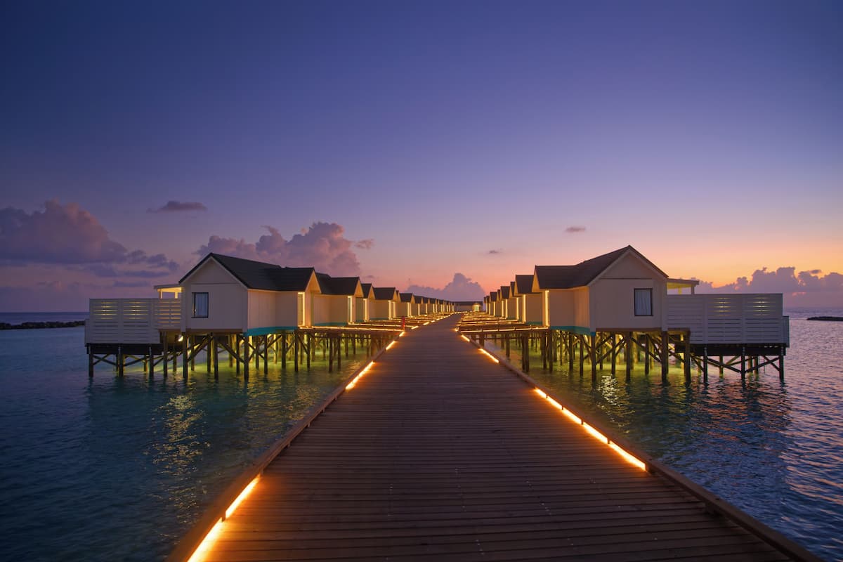 Sunset Water Villa with Pool