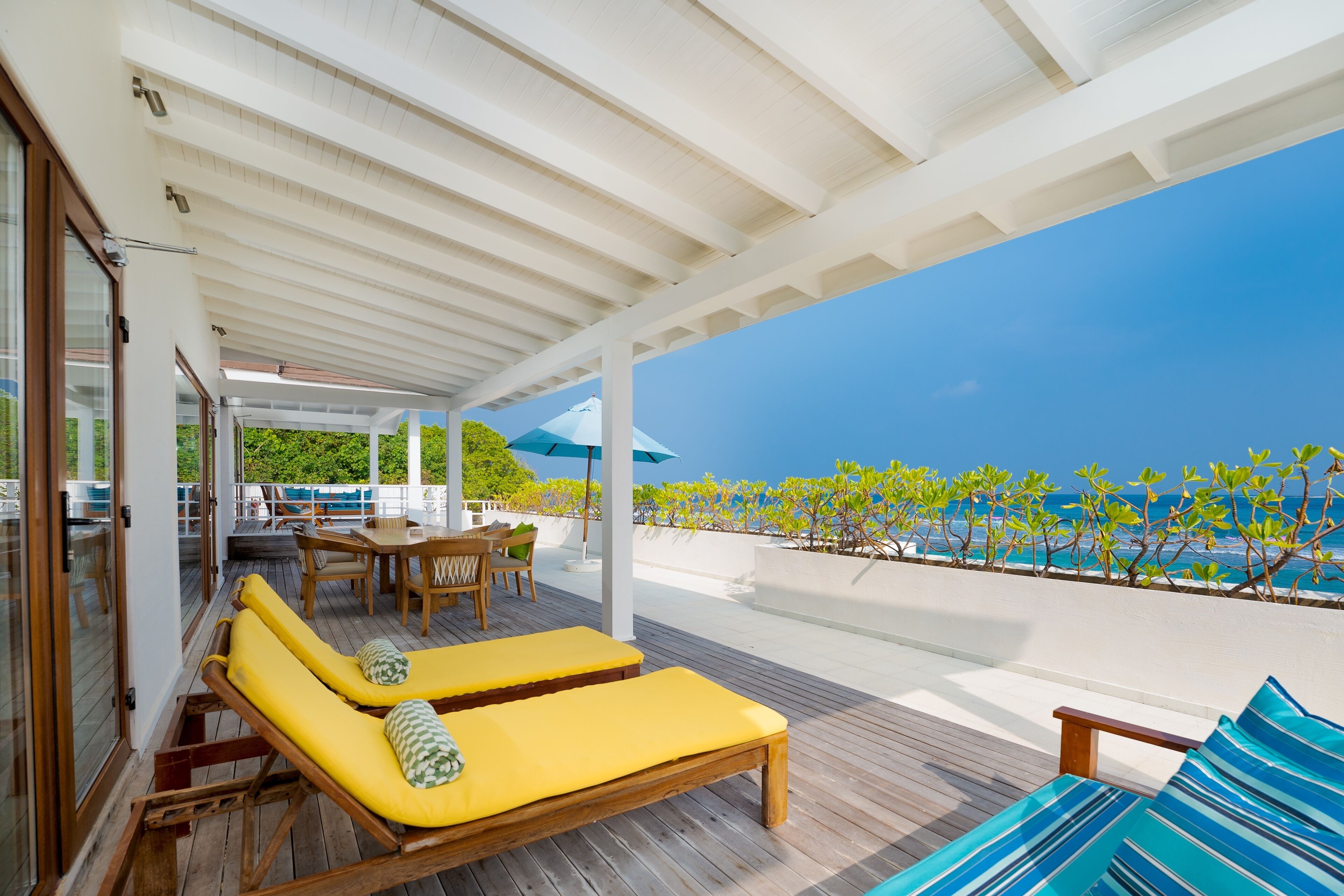 วิลล่าสำหรับครอบครัว, 3 ห้องนอน, วิวชายหาด, ริมทะเล | วิวทะเล/มหาสมุทร