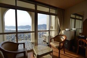 Main Building - Japanese Style Room (12.5 tatami) / Harbour View / Non-Smoking | View from room - Yataro & Yataro Minamikan (Nagasaki)