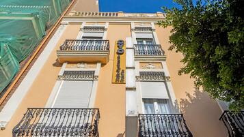 Voorkant van accommodatie