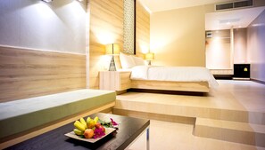Superior tweepersoonskamer | Een bureau, gratis wifi