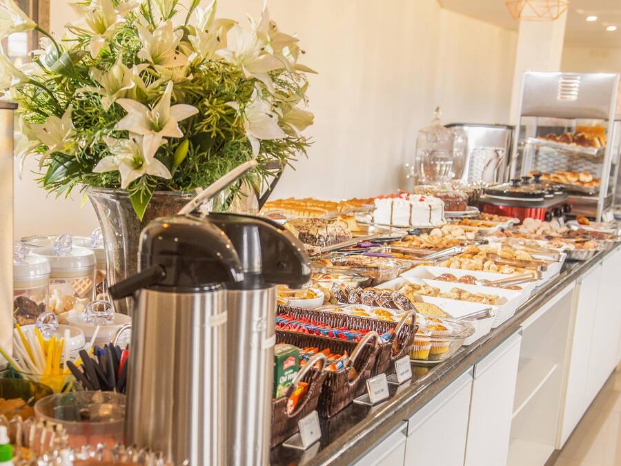 Gratis frukostbuffé varje dag