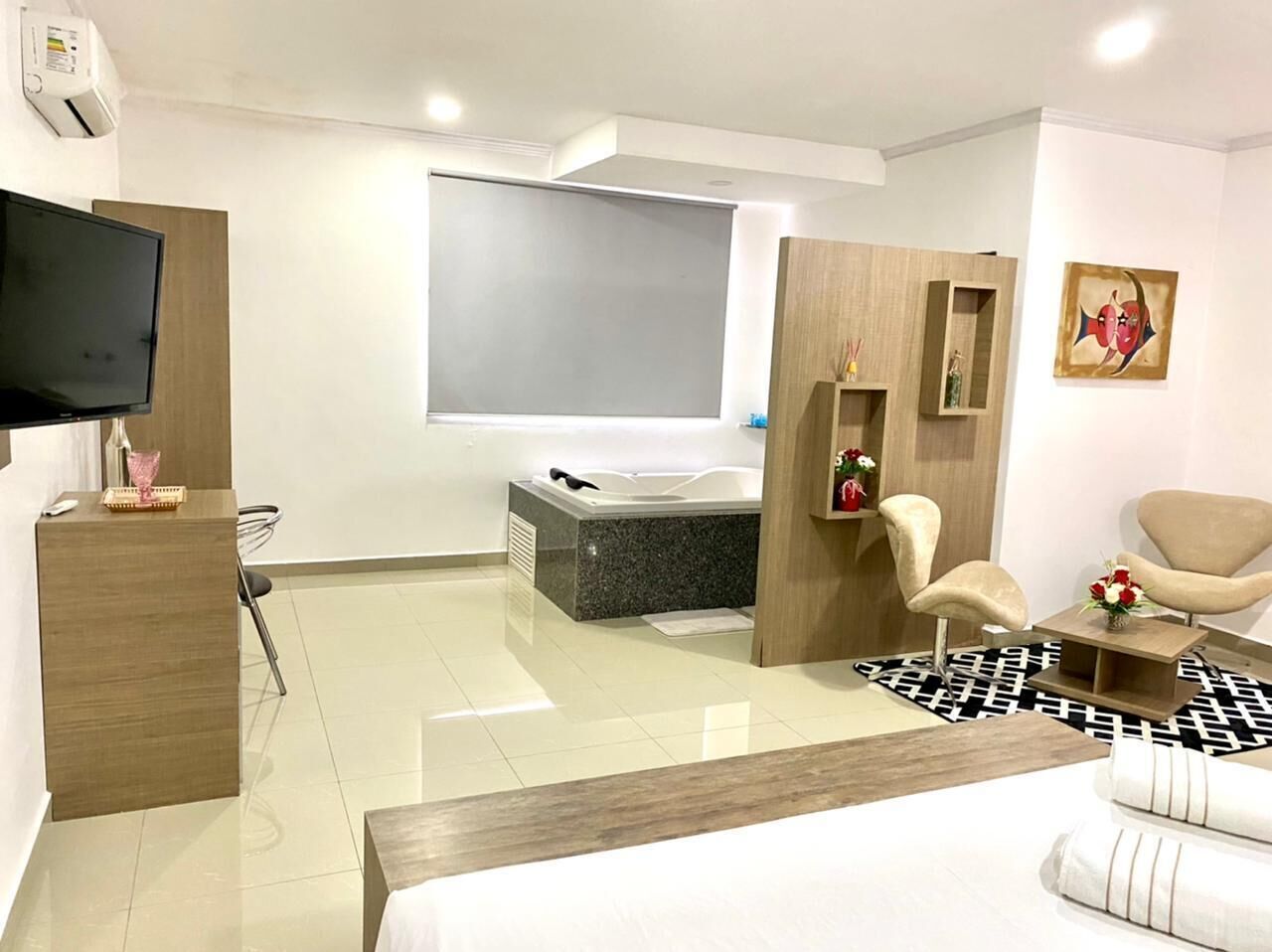 Minibar, individually furnished, desk, laptop workspace