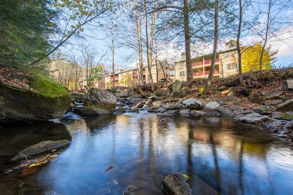 Vue depuis l’hébergement