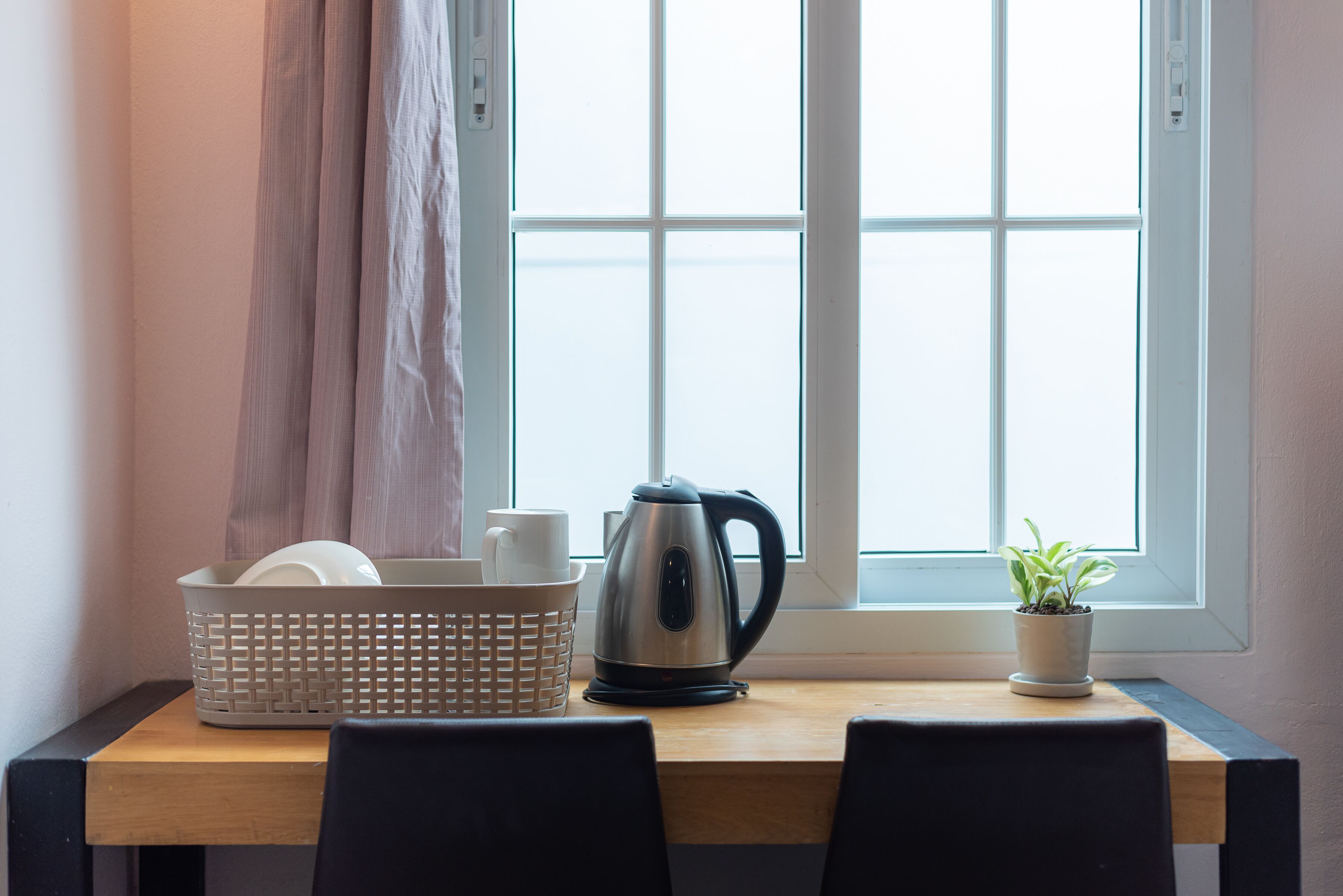 standard triple room | desk, laptop workspace, blackout curtains, soundproofing