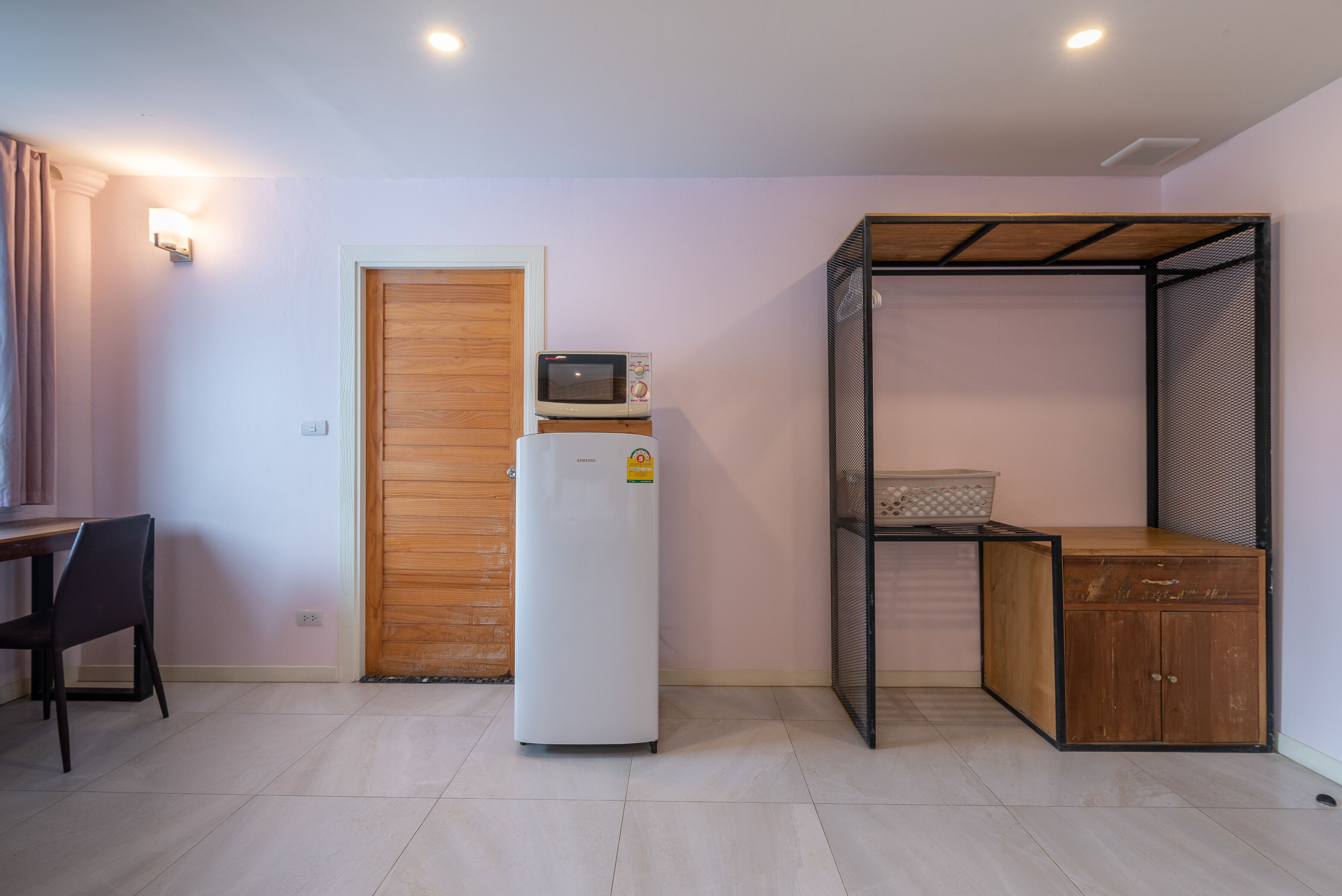 deluxe quadruple room | desk, laptop workspace, blackout curtains, soundproofing