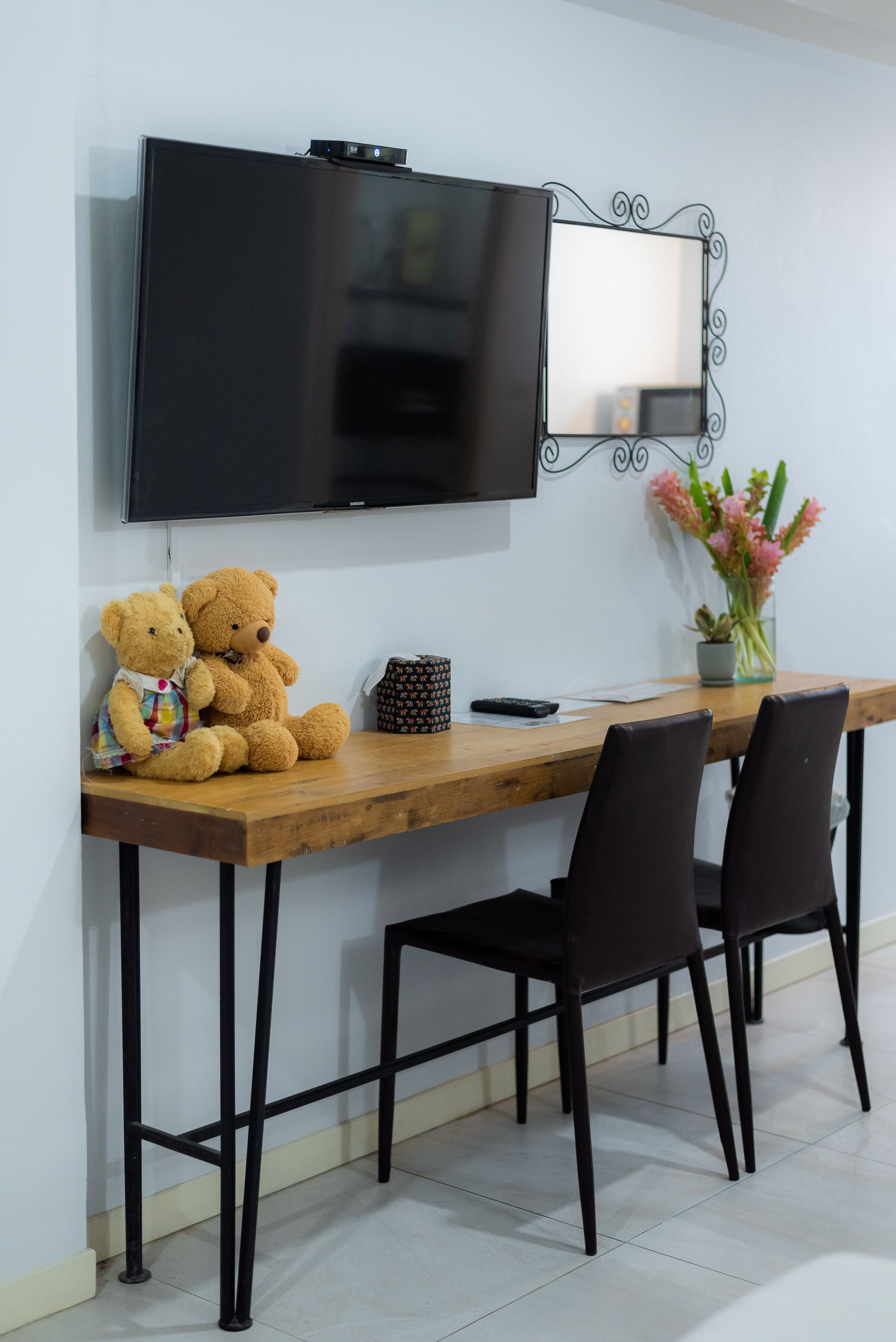 standard quadruple room | desk, laptop workspace, blackout curtains, soundproofing