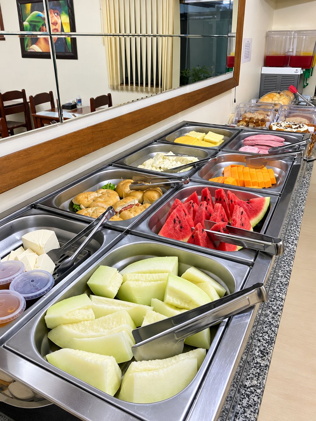 Breakfast buffet