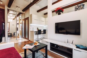 Studio (Sw.Filipa 21/12 street) | Living area