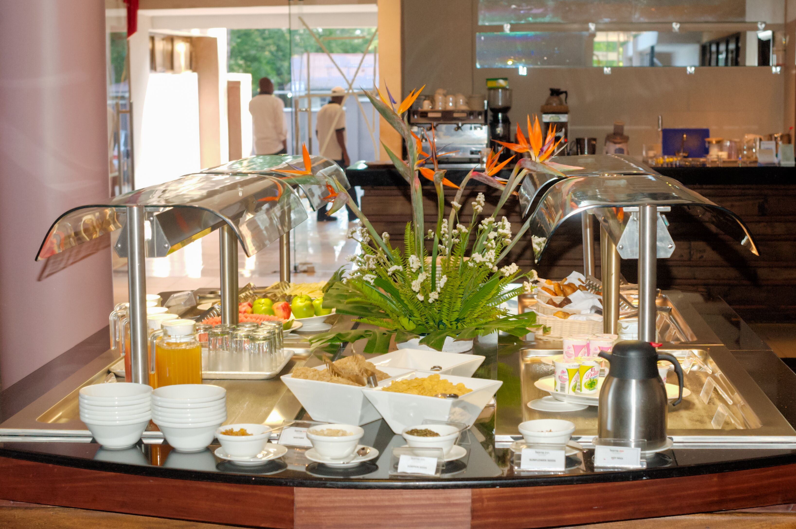 daily buffet breakfast (usd 18 per person)