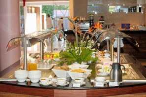 Päivittäinen buffetaamiainen maksusta
