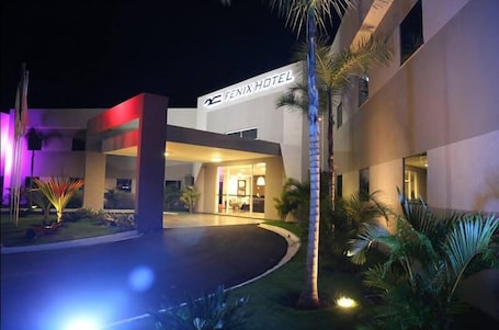 Fachada de la propiedad