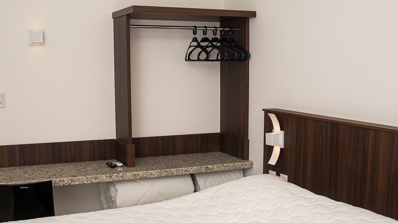 1 bedroom, desk, blackout curtains, soundproofing