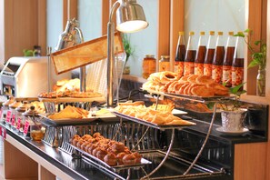 Morgenmadsbuffet hver dag mod et gebyr