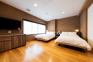 In-room safe, free WiFi, bed sheets - Oniyama Hotel (Beppu)