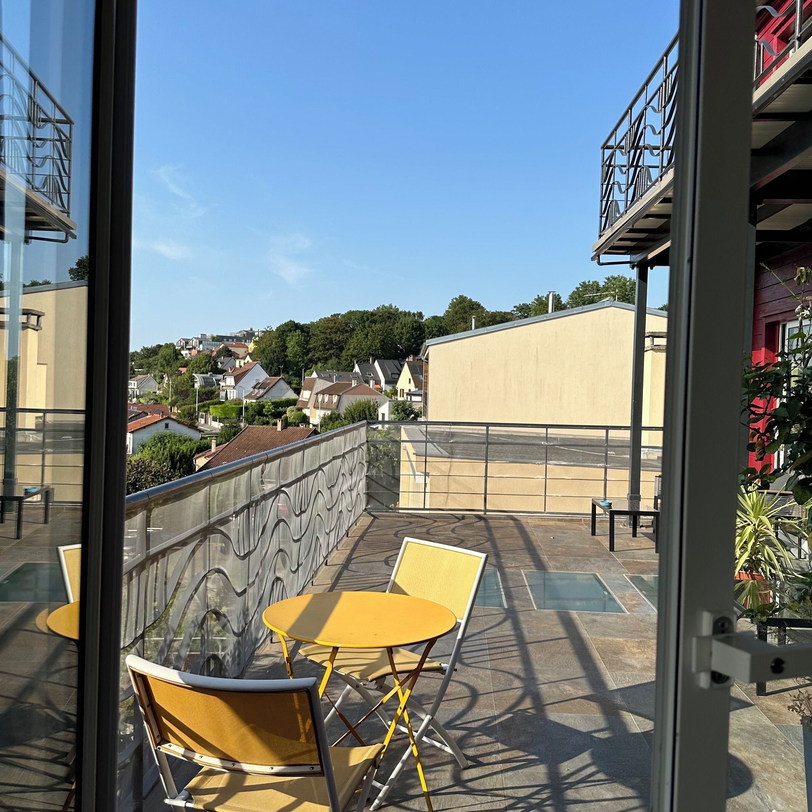 Habitación doble Deluxe | Terraza o patio