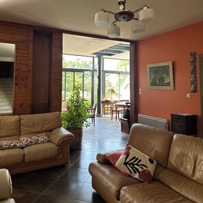 Sitteområde i lobbyen