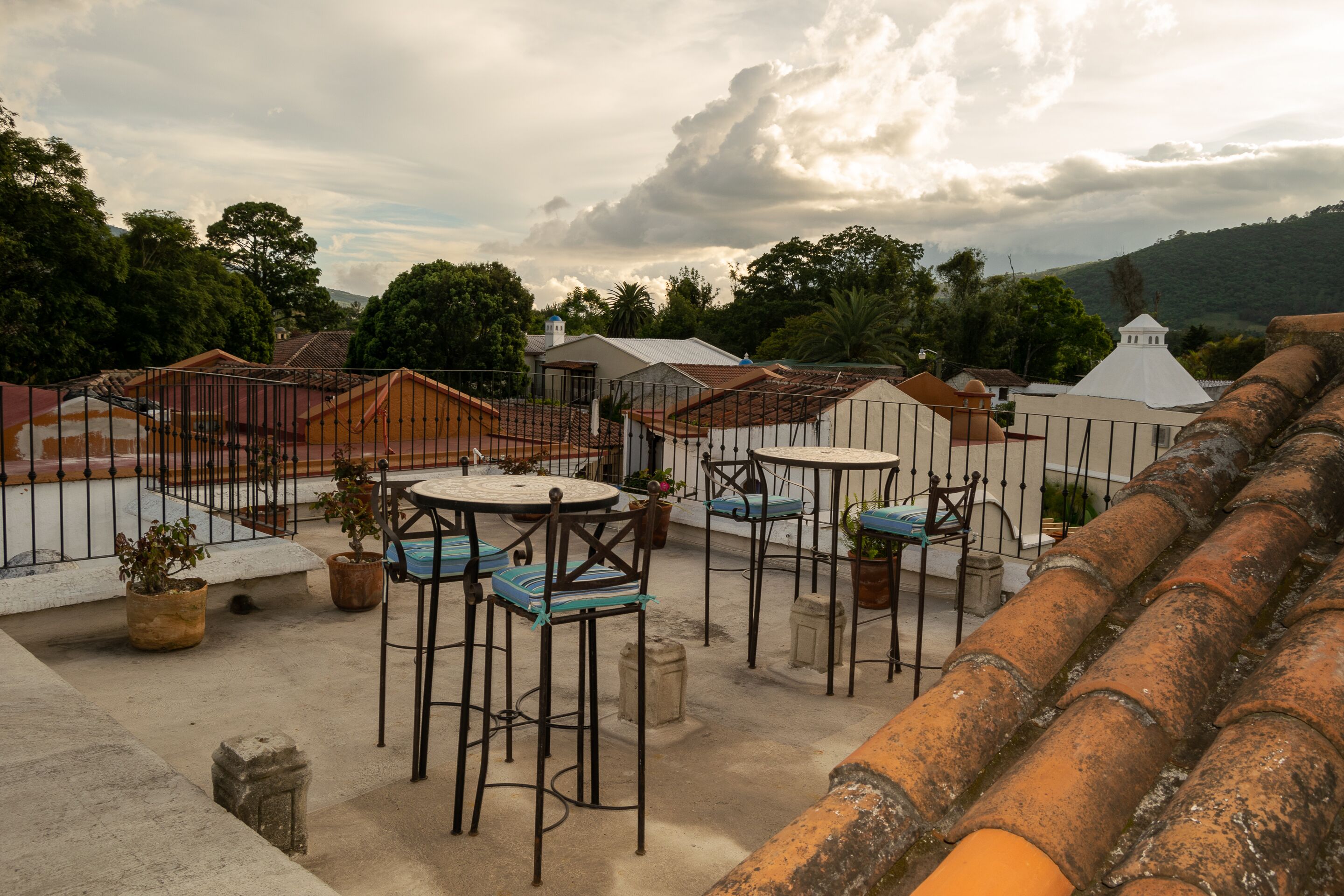 Terraza en la azotea