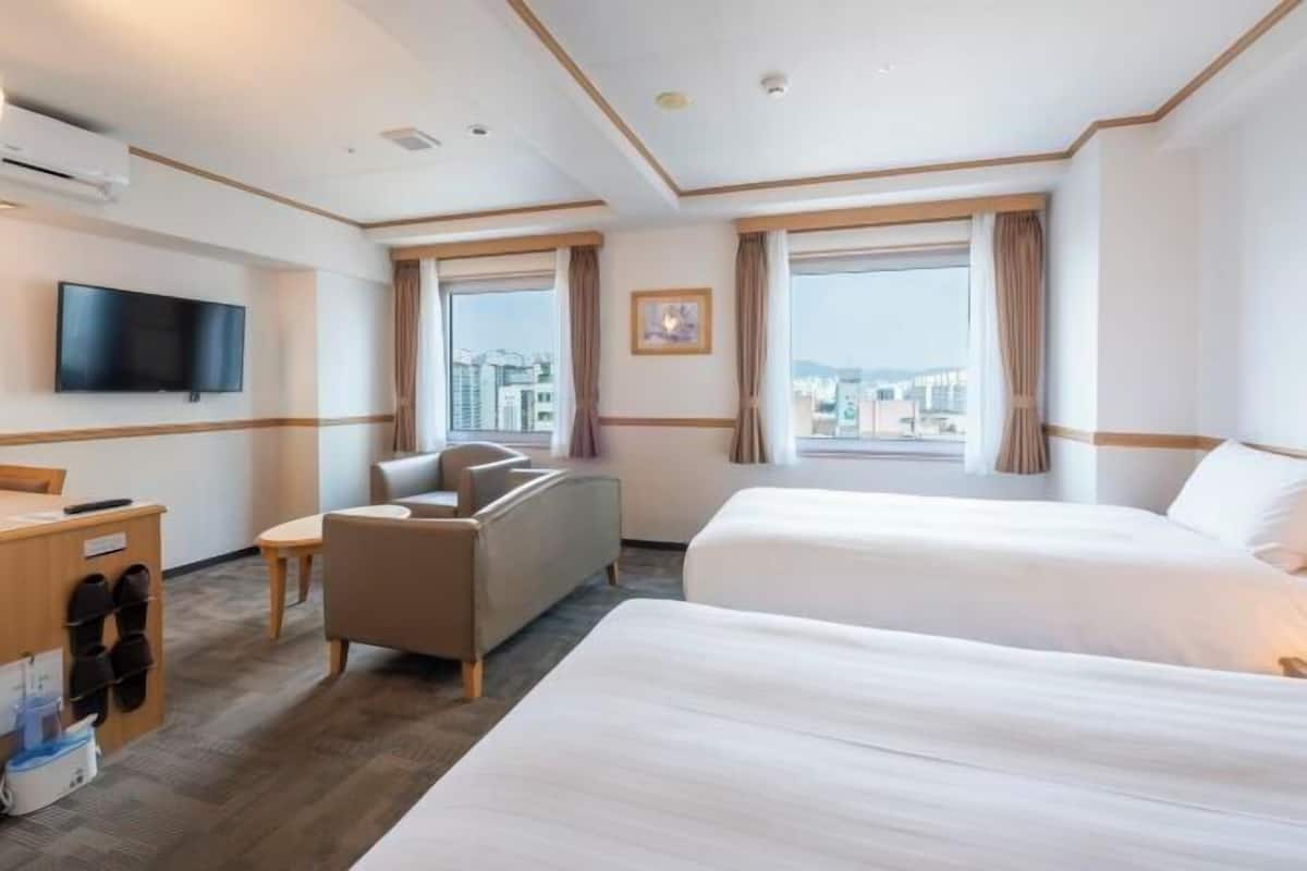 1 habitación, escritorio, cortinas blackout y wifi gratis