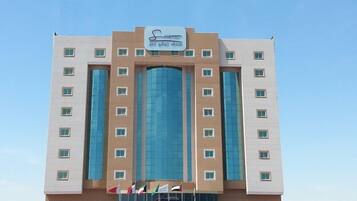 Blick von der Unterkunft