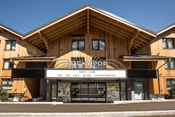 Entrée de l’hébergement