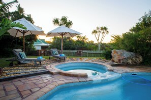 Blick von der Unterkunft