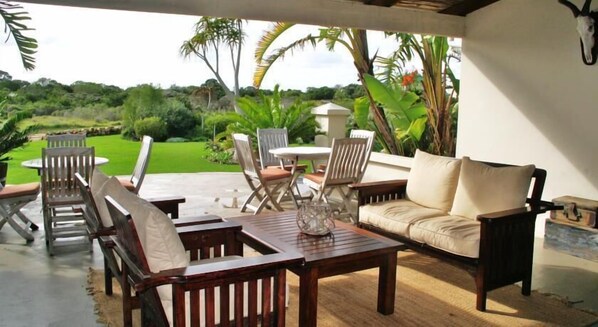 Vue depuis l’hébergement