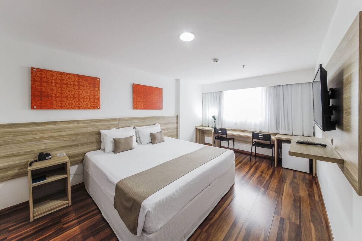 Minibar, in-room safe, desk, blackout curtains