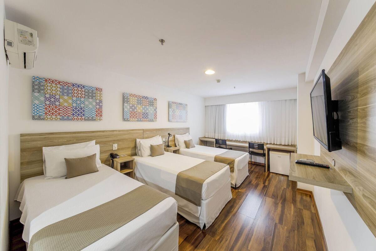 Minibar, in-room safe, desk, blackout curtains