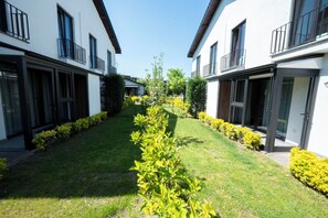 Blick auf den Garten