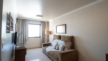Apartamento Executivo Duplo | Frigobar, cofres nos quartos, escrivaninha, cortinas blackout
