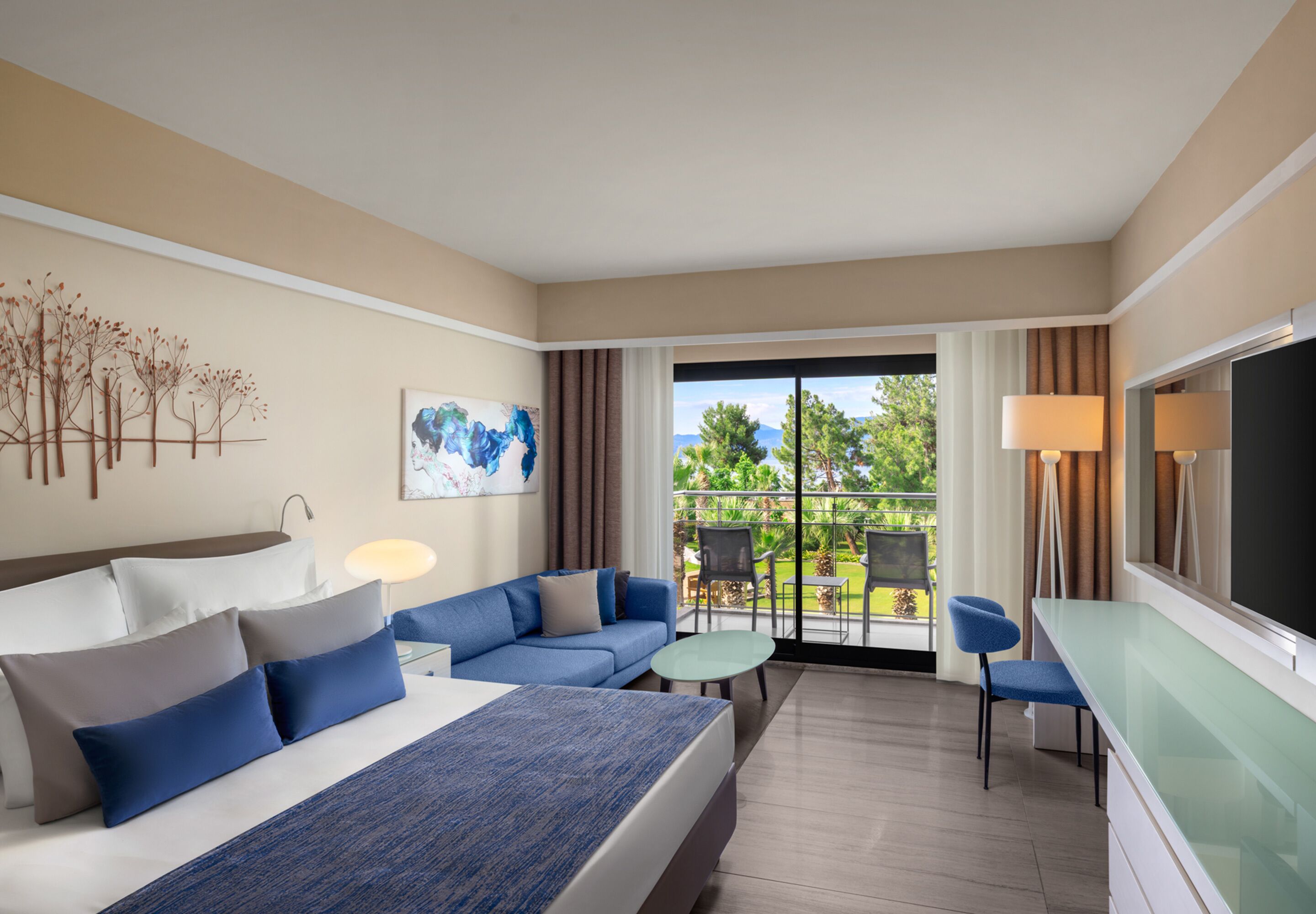 Standardrum - havsutsikt (Adult) | Gratis produkter i minibar, värdeförvaringsskåp på rummet och skrivbord